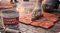 الخرسانة المطبوعة